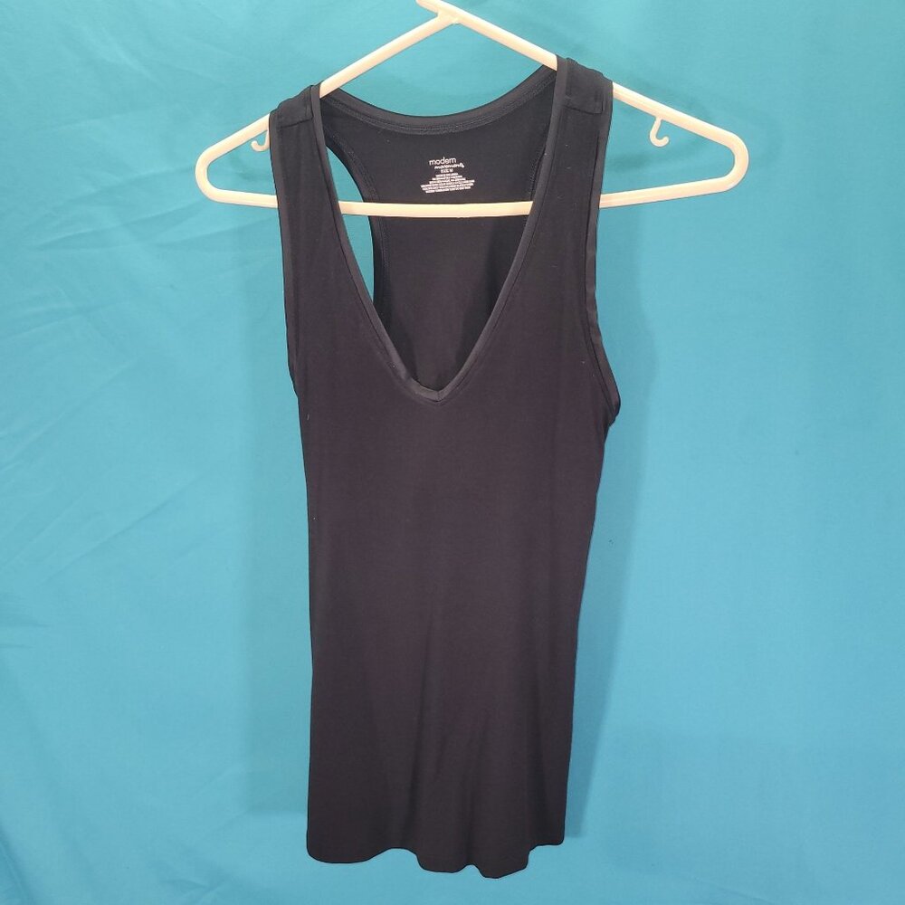 Modern Movement Black Sleeveless Tank Top Size M